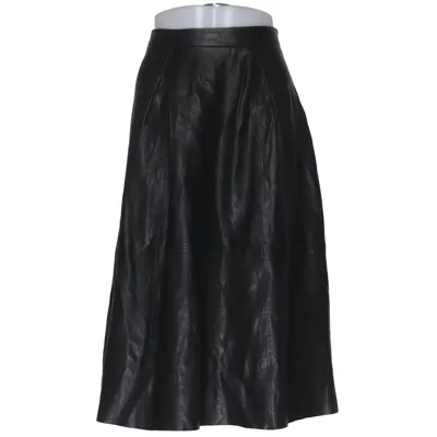 Leather skirt (Black) from Love Copenhagen Leather, Polyester