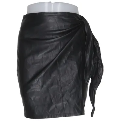 Wikkelrok (Zwart) van Karo Kauer x NA-KD Polyester, Polyurethaan