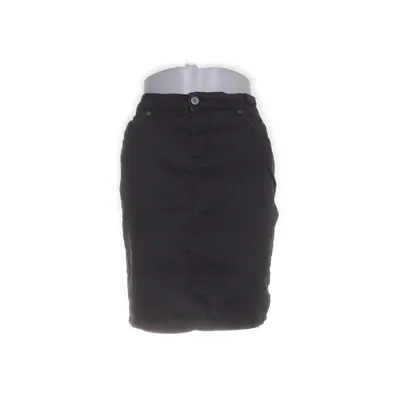 Jeansnederdel (Grå) fra Saint Tropez Bomuld, Elastan, Polyester