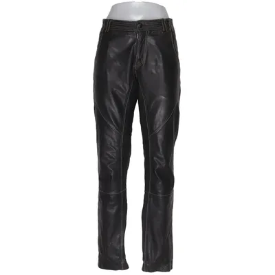 Leren broek (Grijs) van Créton Leer, Polyester
