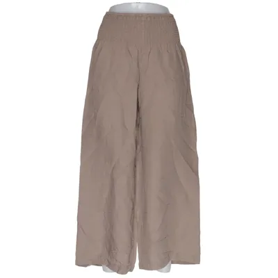Palazzo pants (Beige) from KappAhl Linen, Viscose