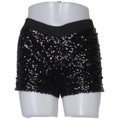 Shorts (Svart, Silverfärgad) från Maner Polyester