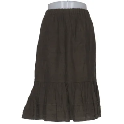 Maxi skirt (Green) from Olars Ulla Klädd i Konst Linen