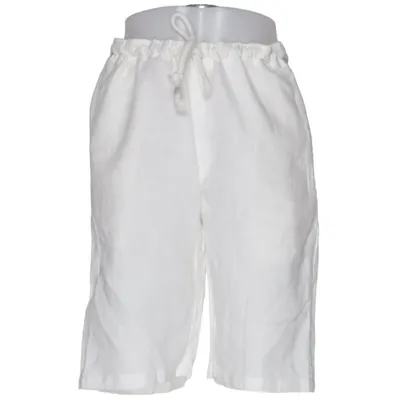 Korte broek (Wit) van Blue Lemon Linnen