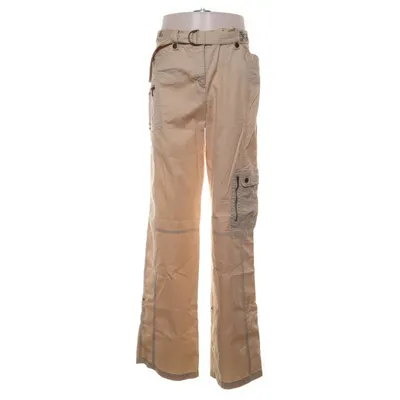 Cargo broek (Beige) van Cheer Katoen, Elastaan