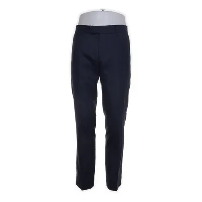 Kostuumbroek (Blauw) van Bläck Polyester, Wol