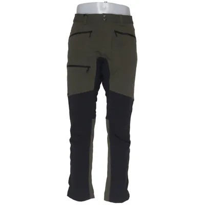 Outdoor pants (Green, Black) from Haglöfs Elastane, Polyamide