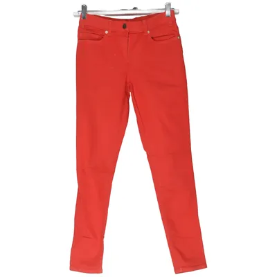 Jean (Rouge) de Crewcuts Coton, Élasthane, Polyester, Viscose