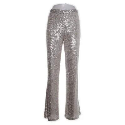 Byxor (Beige, Silverfärgad) från Motivi Elastan, Polyester