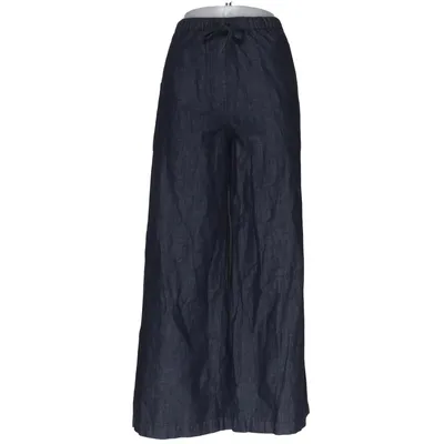 Pantalon patte d'éléphant (Bleu) de COS Coton, Lin, Polyester