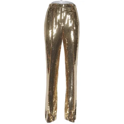 Broek (Goud) van Rabanne x H&M Acetaat, Cupro, Polyester