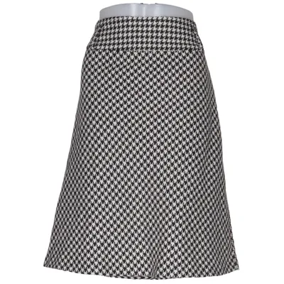 Kjol (Svart, Vit) från G & Fa Polyamid, Polyester, Viskos, Ull
