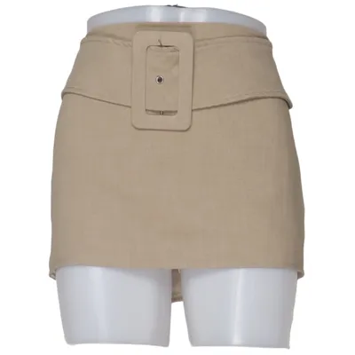 Kjol (Beige) från PLT Label Elastan, Polyester, Viskos
