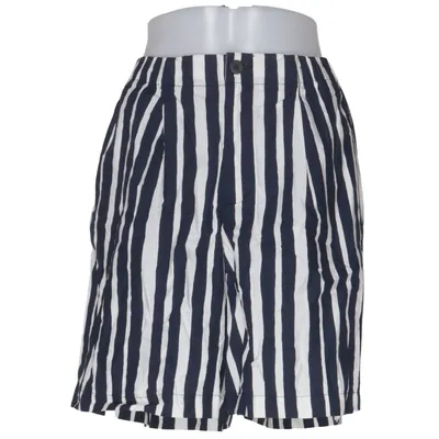 Short (Bleu, Blanc) de Marimekko x Uniqlo Coton