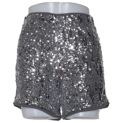 Korte broek (Zilver) van Calliope Elastaan, Polyester