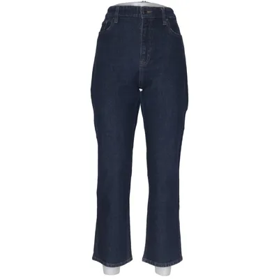Spijkerbroek (Blauw) van Lauren Ralph Lauren Katoen, Elastaan, Leer