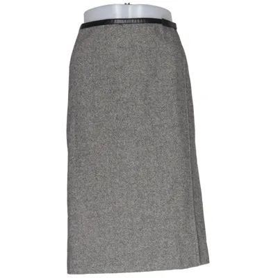 Jupe portefeuille (Gris) de Mexx Women Acétate, Élasthane, Polyamide, Soie