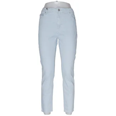 Spijkerbroek (Blauw, Wit) van Kelly Katoen, Elastaan, Polyester