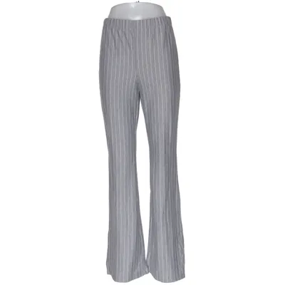 Byxor (Grå, Vit) från Divided by H&M Elastan, Polyester, Viskos