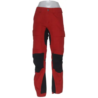 Outdoor pants (Red, Black) from Lundhags Elastane, Nylon, Organic cotton, Polyester