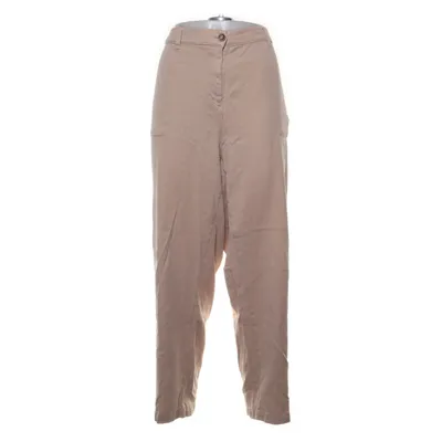 Pants (Beige) from Ulla Popken Cotton, Elastane, Lyocell