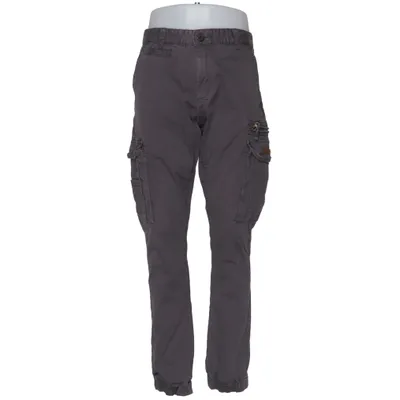 Cargobyxor (Grå) från Henleys Bomull, Elastan