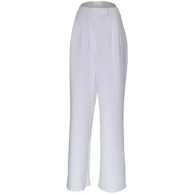 Pantalon patte d'éléphant (Blanc) de Trendyol Élasthane, Polyester