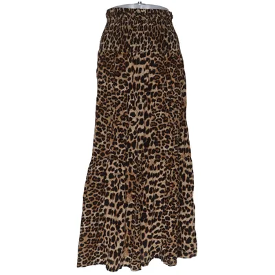 Maxi skirt (Beige, Brown, Black) from Kaffe Viscose