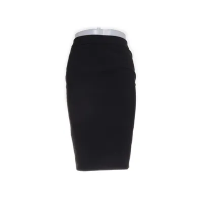 Kokerrok (Zwart) van Hugo Boss Elastaan, Cupro, Polyester, Wol