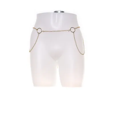 Kroppssmycke (Guldfärgad) Okänd metall