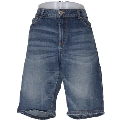Short en jean (Bleu) de Denim by Lindex Coton, Élasthane