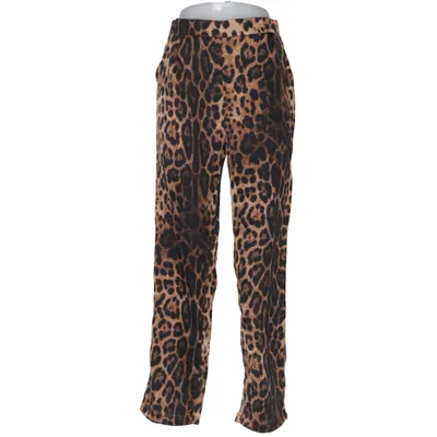 Pantalon (Marron, Noir) de Les Lèvres Polyester