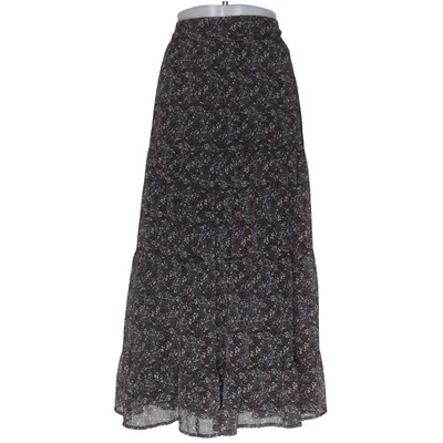 Maxi skirt (Black, Multicolored) from Pernilla Wahlgren Design Polyester