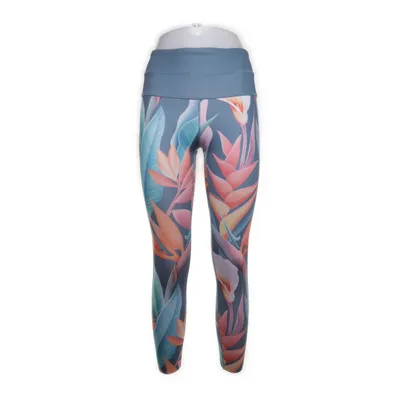 Sports tights (Turquoise, Multicolored) from Body Tactics Elastane, Polyester