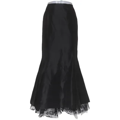 Jupe longue (Noir) de Murek Fashion Acétate