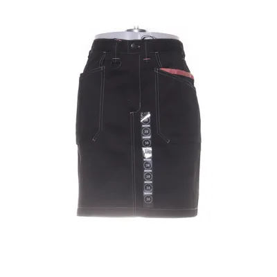 Nederdel (Sort) fra Bluewear Bomuld, Polyester
