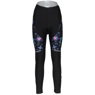 Sports tights (Black, Multicolored) from Lycra Elastane, Polyester