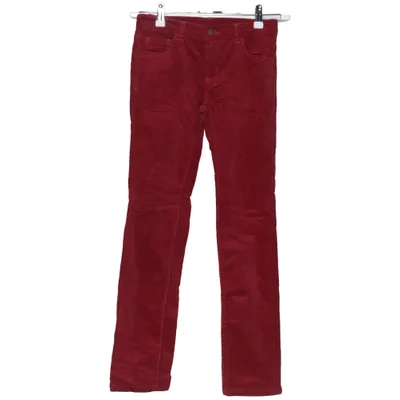 Pantalon en velours (Rouge) de Pinky Coton, Élasthane
