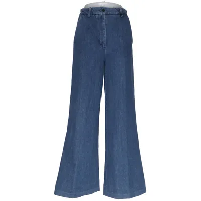 Jeans (Blå) fra Tomorrow Elastan, Økologisk bomuld, Genanvendt polyester