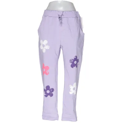 Pantalon (Violet, Multicolore) de New Collection Coton, Élasthane, Polyamide