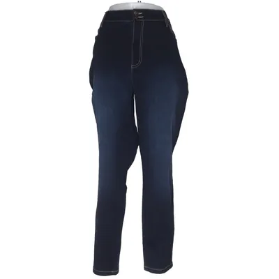 Spijkerbroek (Blauw) van Bonprix Katoen