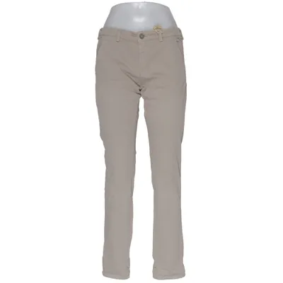 Chinos (Beige) van Yo Weft Katoen, Elastaan