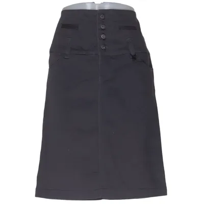 Skirt (Gray) from Vero Moda Jeans Cotton, Elastane