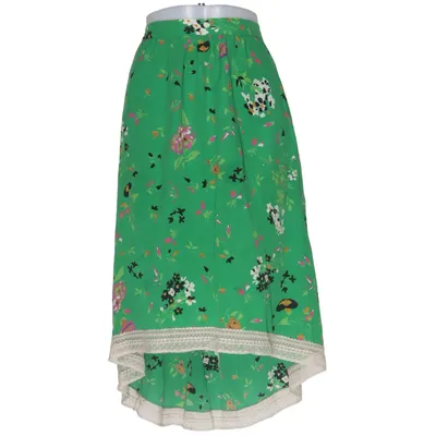 Nederdel (Grøn, Flerfarvet) fra Zadig & Voltaire Elastan, Polyester, Silke