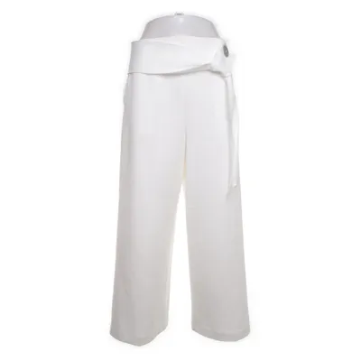 Byxor (Vit) från Topshop Elastan, Polyester