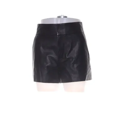 Leren shorts (Zwart) van Alice + Olivia Leer, Polyester