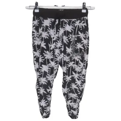 Sweatpants (Black, White) from Duns Cotton, Elastane