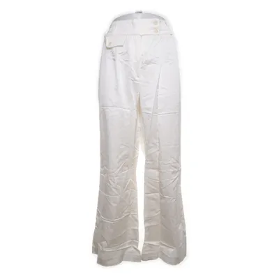 Pantalon patte d'éléphant (Blanc) de Anna Holtblad