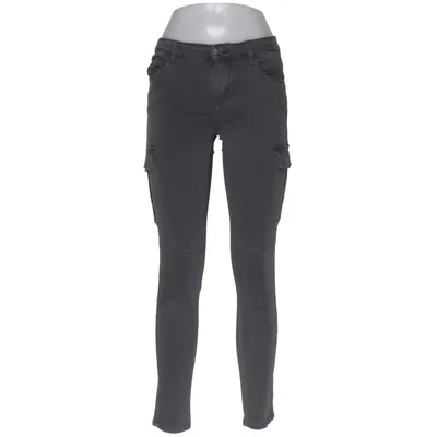 Cargo pants (Gray) from Nina Carter Cotton, Elastane, Polyester