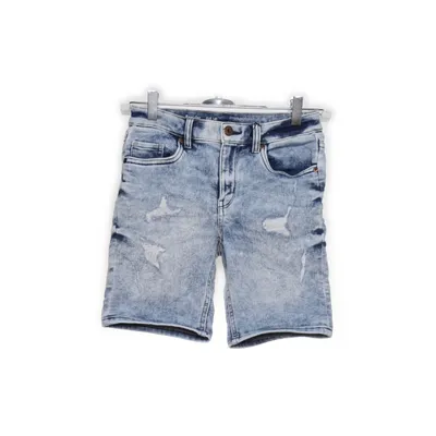 Jeansshorts (Blå) från Regular by Lindex Bomull, Elastan, Polyester